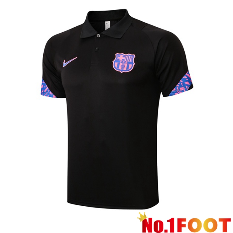 FC Barcelona Black Polo Shirt 2021/2022 - Click Image to Close