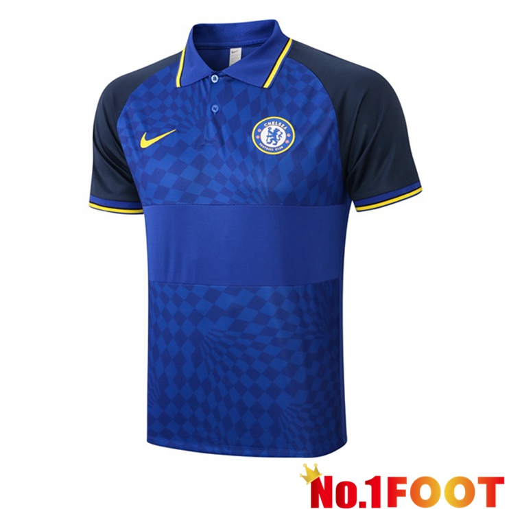 FC Chelsea Blue Polo Shirt 2021/2022