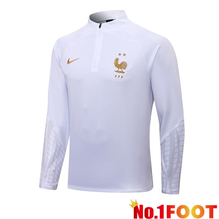 France White Training Sweatshirt 2022/2023