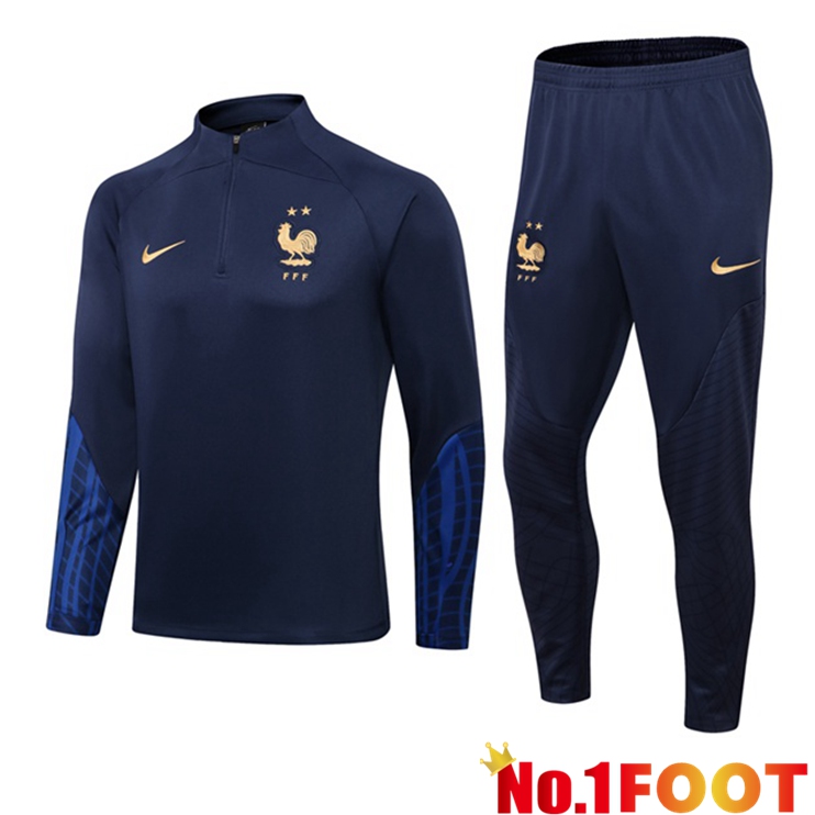 France Blue Royal Training Tracksuit Suit 2022/2023