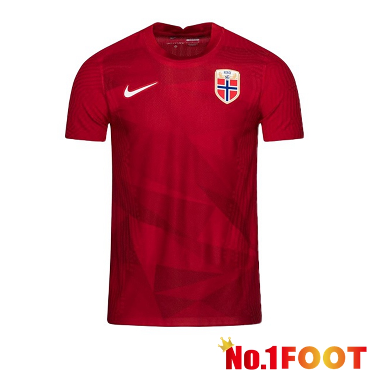 Norway Womens Home Red Women's Euro Jersey 2022