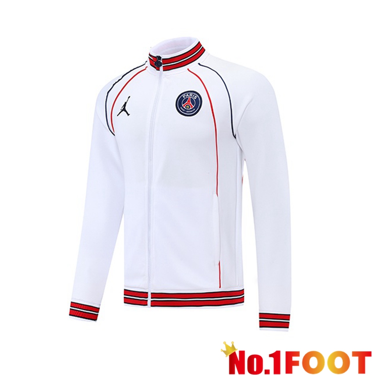 Paris PSG White Training Jacket 2022/2023