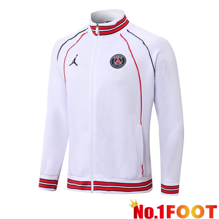 Paris PSG White Training Jacket 2022/2023