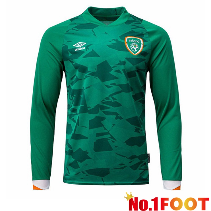 Ireland Home Long sleeve Green Jersey 2022/2023