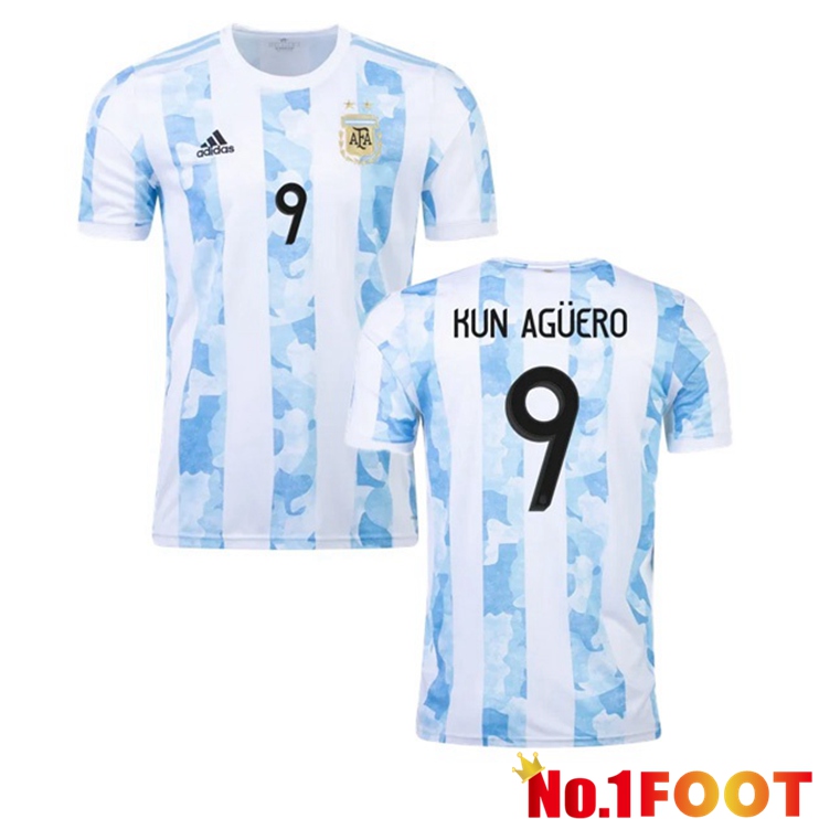 Argentina (KUN AGÜERO 9) Home Jersey 2020/2021