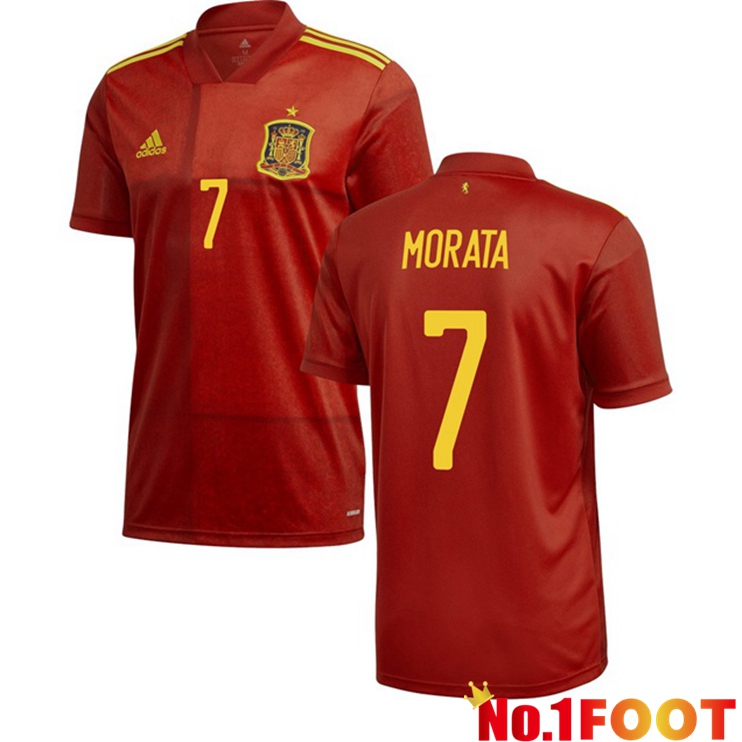 Spain (MORATA 7) Home Jersey 2020/2021