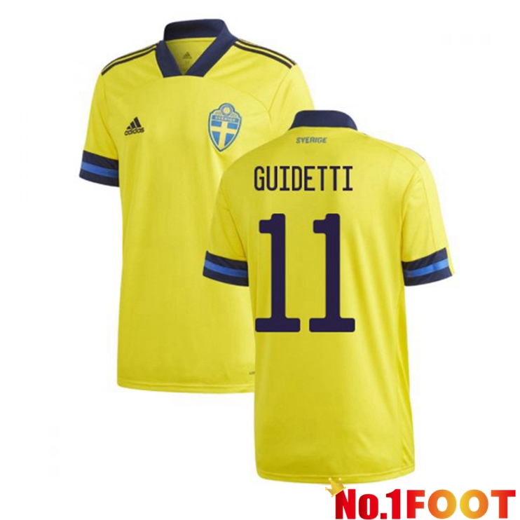 Sweden (GUIDETTI 11) Home Jersey 2020/2021