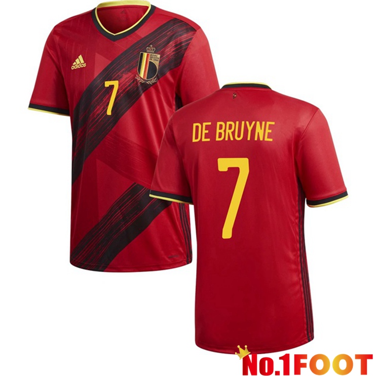 Belgium (DE BRUYNE 7) Home Jersey 2020/2021