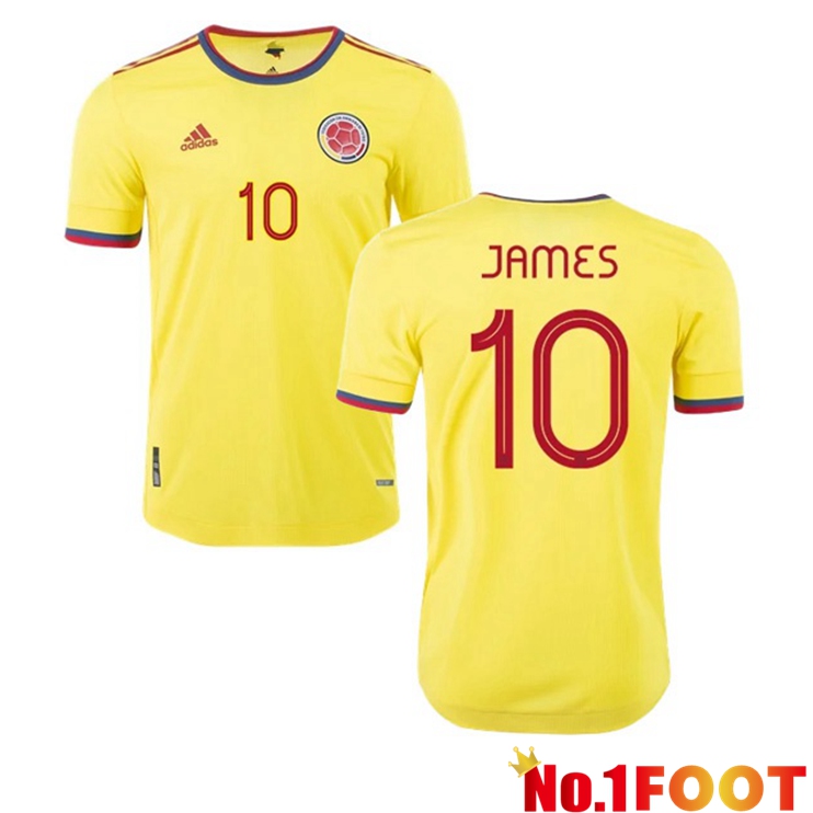 Colombia (JAMES 10) Home Jersey 2020/2021