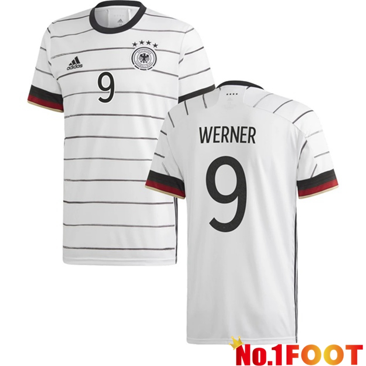 Germany (WERNER 9) Home Jersey 2020/2021