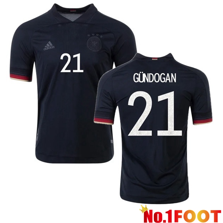 Germany (GUNDOGAN 21) Away Jersey 2020/2021