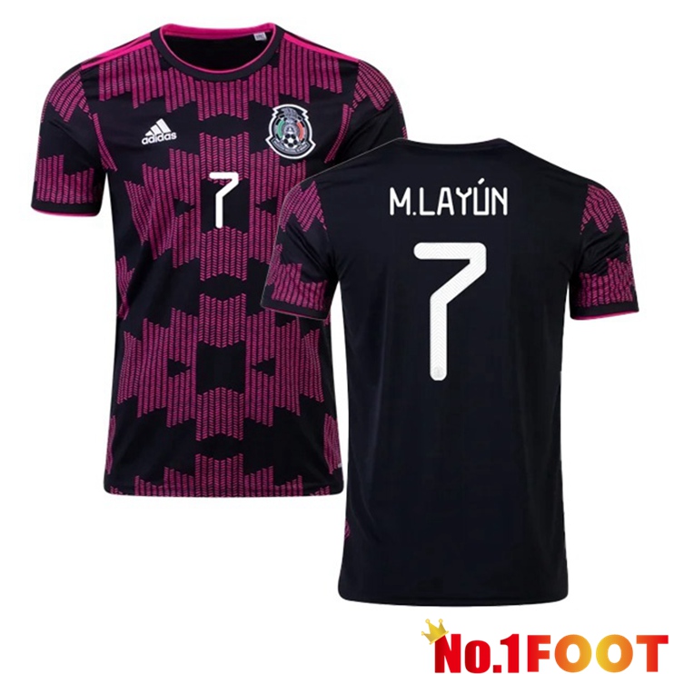 Mexico (M.LAYÚN 7) Home Jersey 2020/2021