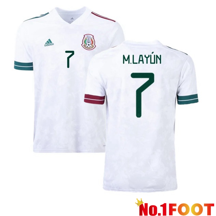 Mexico (M.LAYÚN 7) Away Jersey 2020/2021