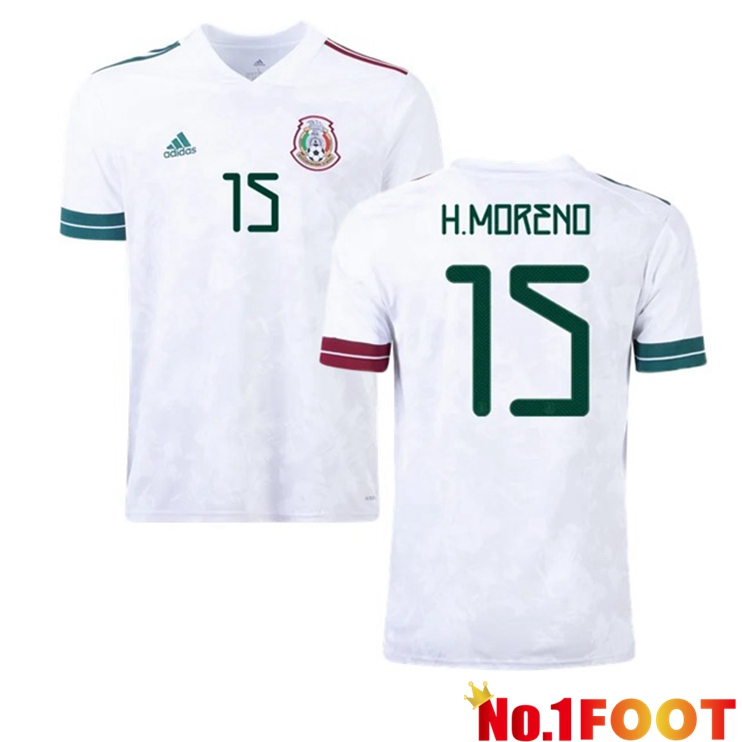 Mexico (H.MORENO 15) Away Jersey 2020/2021