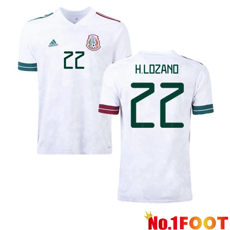 Mexico (H.LOZANO 22) Away Jersey 2020/2021