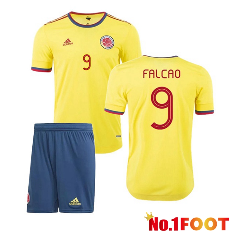 Colombia (FALCAO 9) Kids Home Jersey 2020/2021