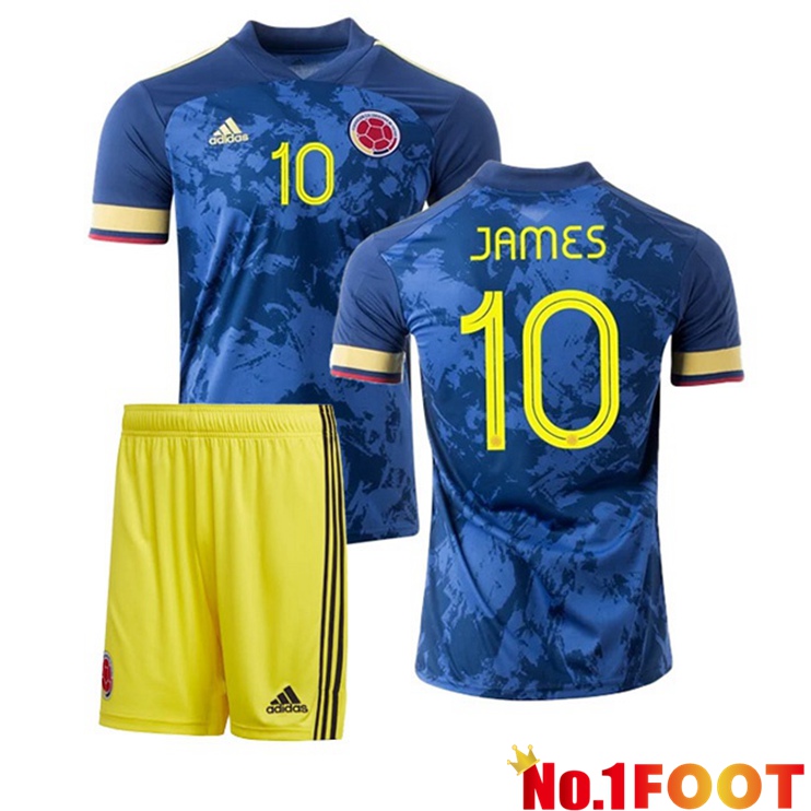 Colombia (JAMES 10) Kids Away Jersey 2020/2021