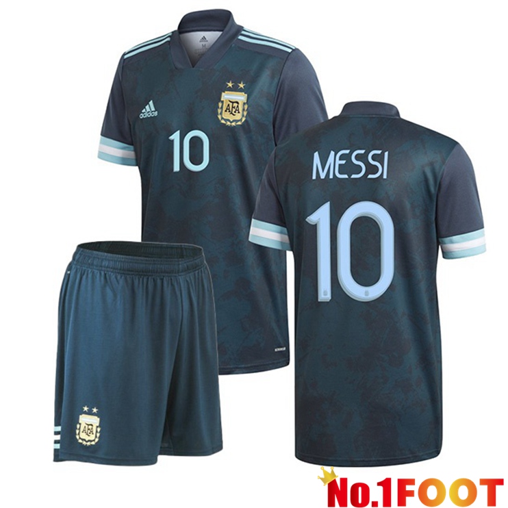 Argentina (MESSI 10) Kids Away Jersey 2020/2021