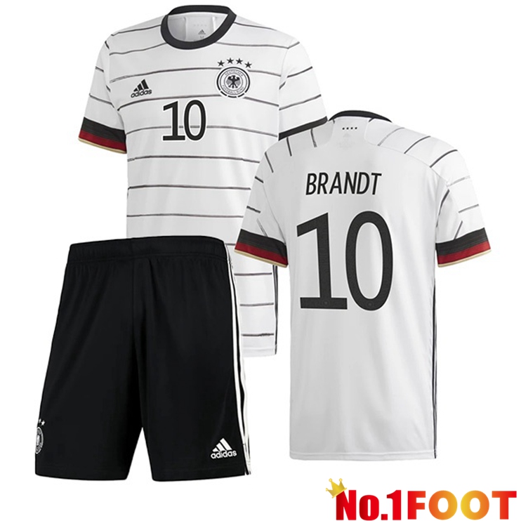 Germany (BRANDT 10) Kids Home Jersey 2020/2021