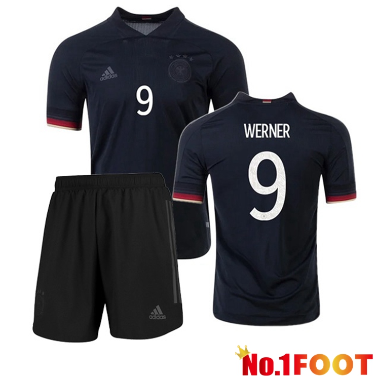 Germany (WERNER 9) Kids Away Jersey 2020/2021