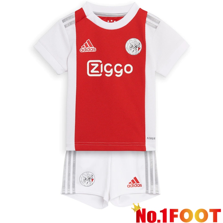 AFC Ajax Home Jersey Kids Red/White 2021/2022