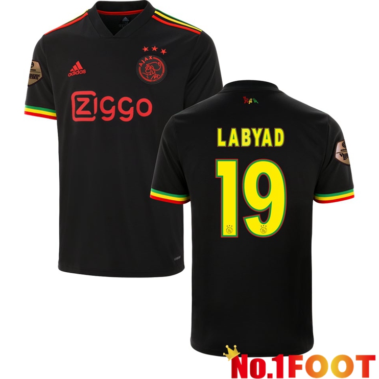 AFC Ajax（LABYAD 19）Third Jersey Black 2021/2022