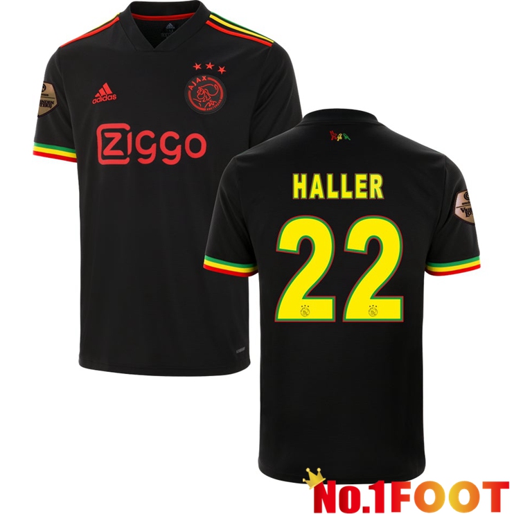 AFC Ajax（HALLER 22）Third Jersey Black 2021/2022