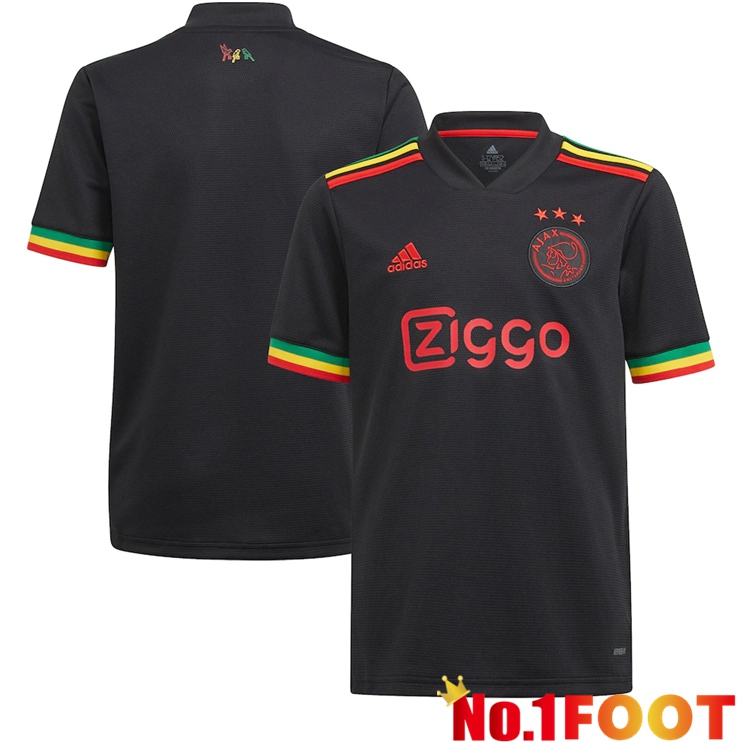 AFC Ajax Third Jersey Kids Black 2021/2022