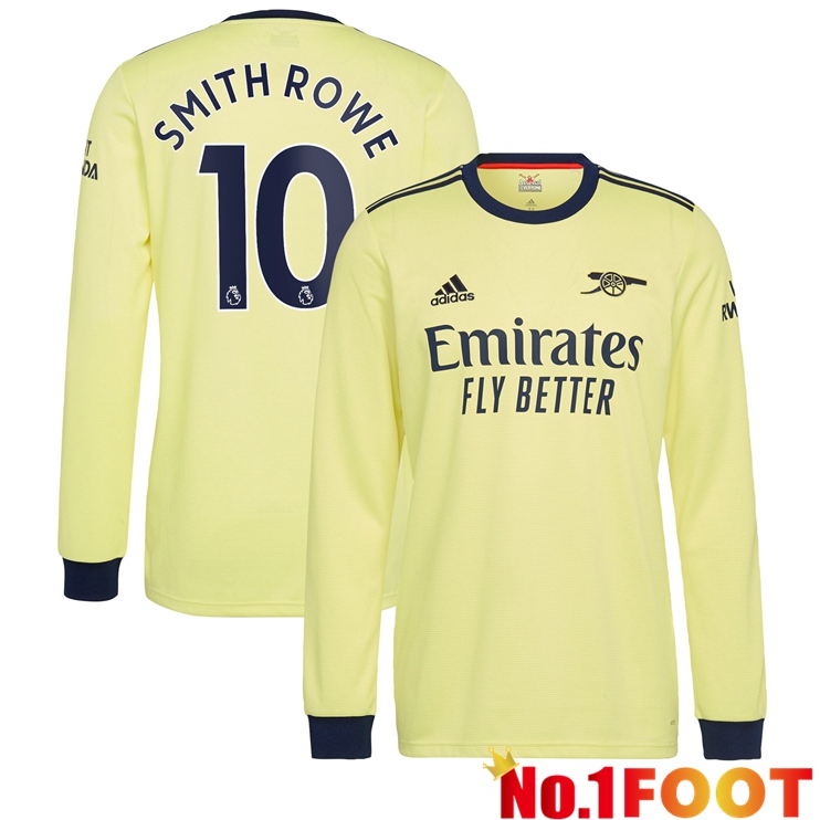 FC Arsenal (SMITH ROWE 10) Long sleeve Away Jersey 2021/2022