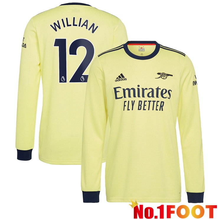 FC Arsenal (WILLIAN 12) Long sleeve Away Jersey 2021/2022