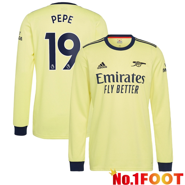 FC Arsenal (PEPE 19) Long sleeve Away Jersey 2021/2022