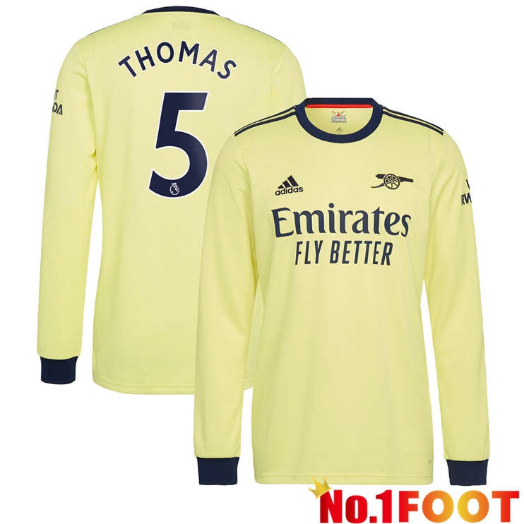 FC Arsenal (THOMAS PARTEY 5) Long sleeve Away Jersey 2021/2022