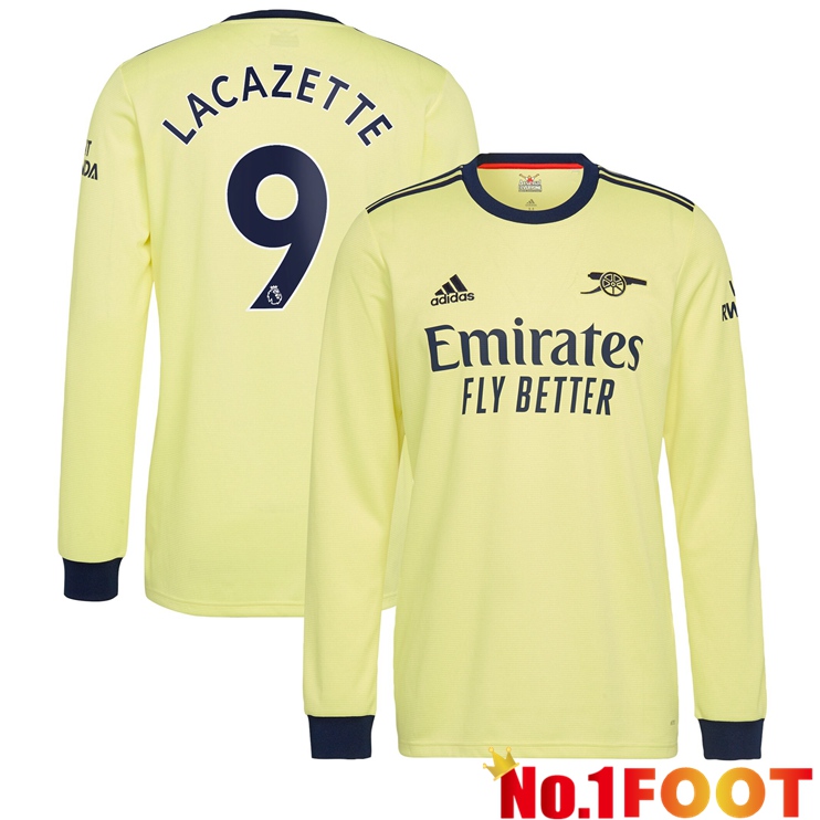 FC Arsenal (LACAZETTE 9) Long sleeve Away Jersey 2021/2022