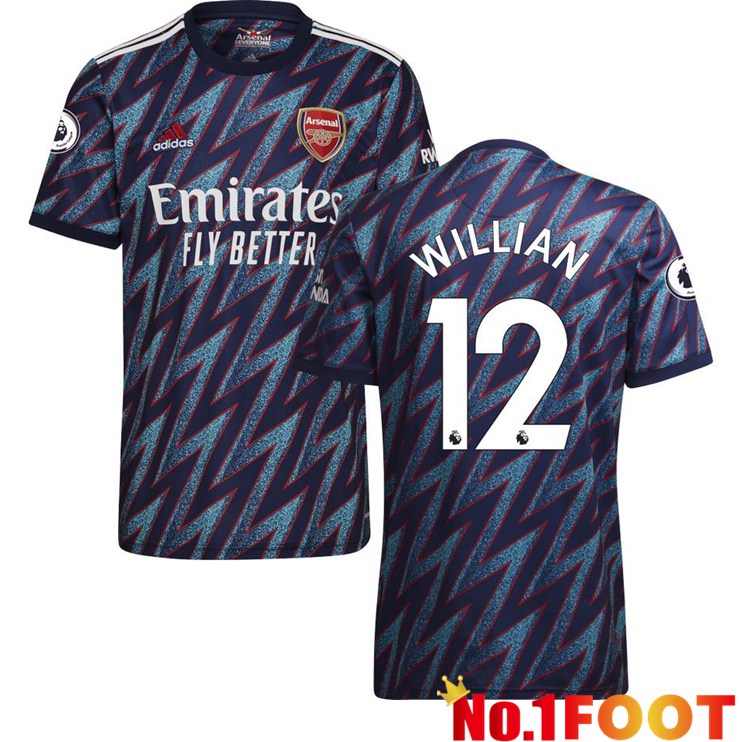 FC Arsenal (WILLIAN 12) Third Jersey Blue 2021/2022