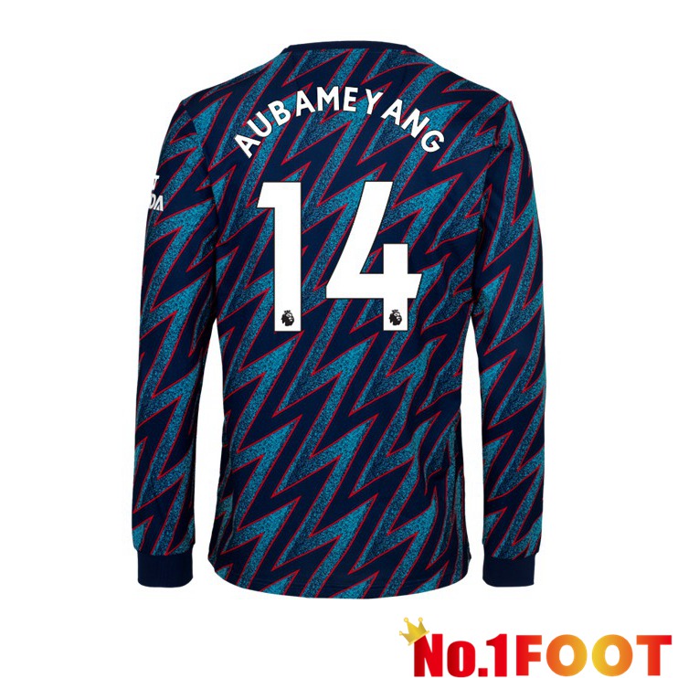 FC Arsenal (AUBAMEYANG 14) Long sleeve Third Jersey 2021/2022