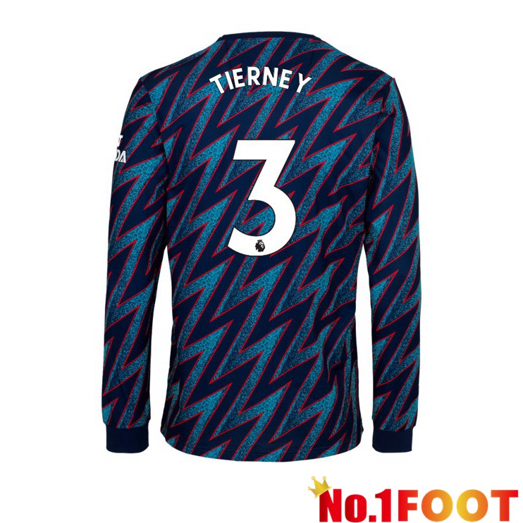 FC Arsenal (KIERAN TIERNEY 3) Long sleeve Third Jersey 2021/2022