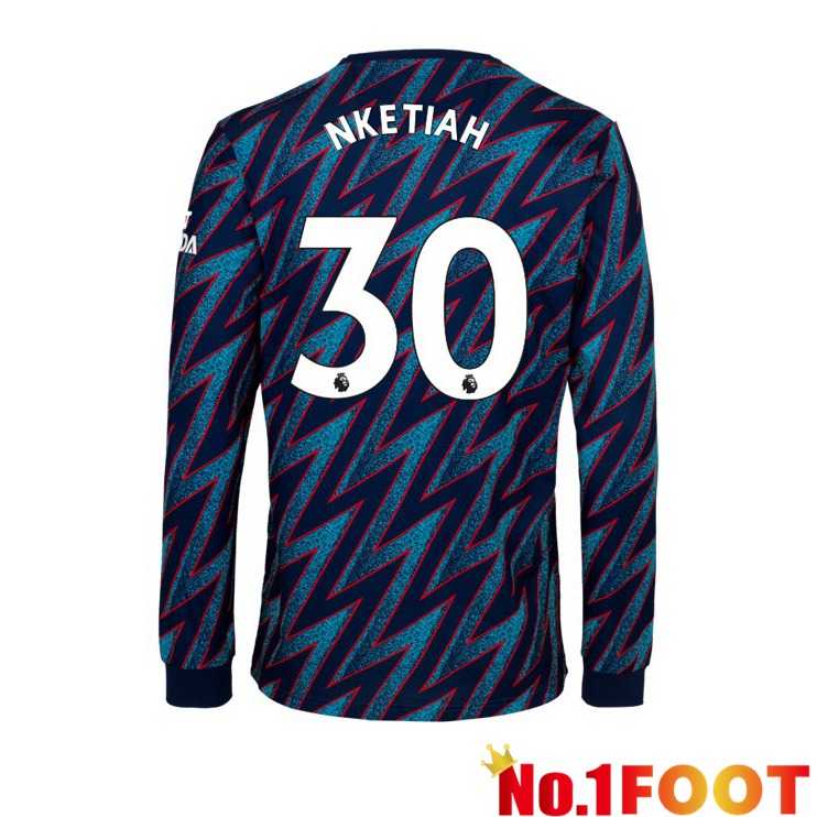 FC Arsenal (NKETIAH 30) Long sleeve Third Jersey 2021/2022