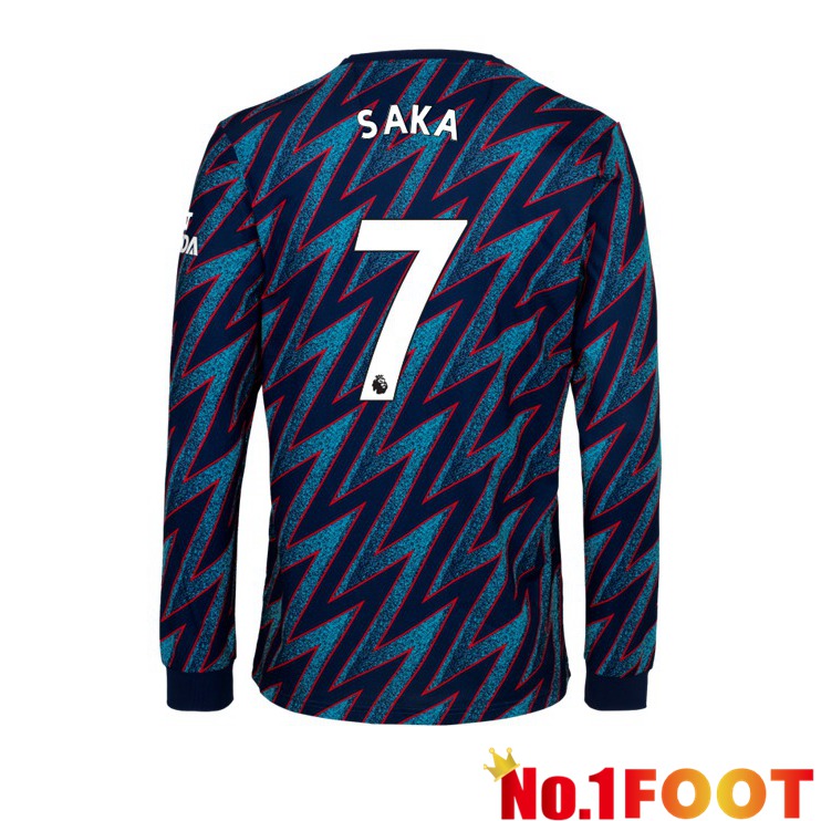 FC Arsenal (SAKA 7) Long sleeve Third Jersey 2021/2022