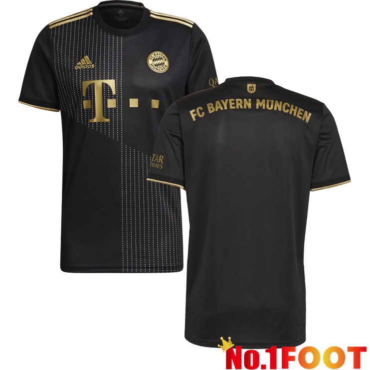 Bayern Munich Away Jersey Black 2021/22