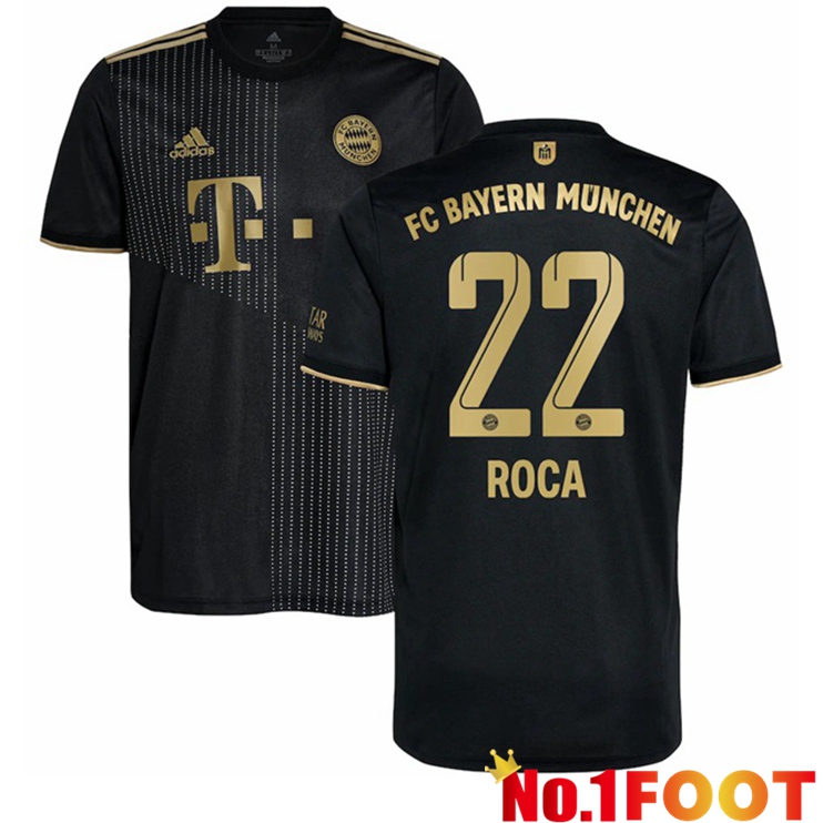 Bayern Munich (Roca 22) Away Jersey Black 2021/22