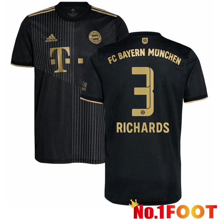 Bayern Munich (O. Richards 3) Away Jersey Black 2021/22