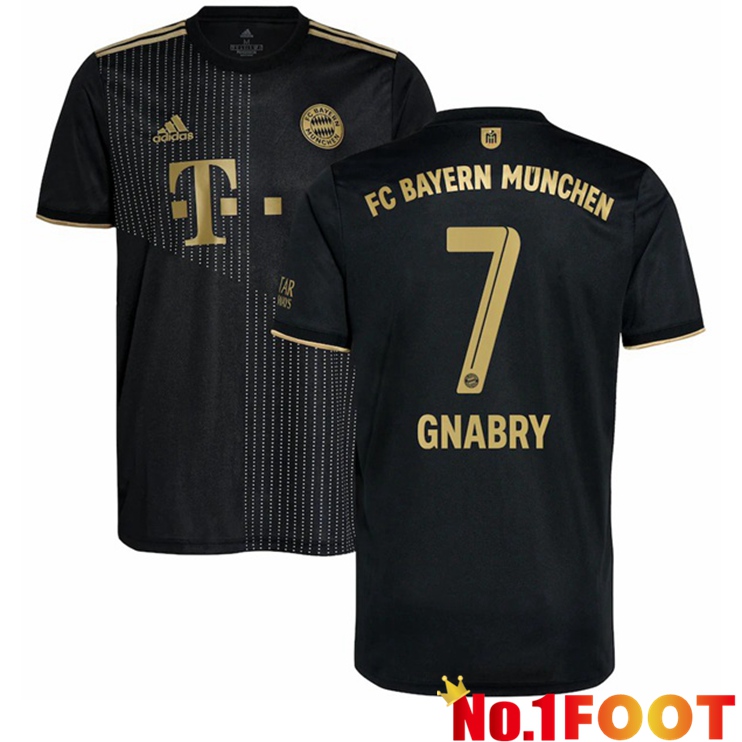 Bayern Munich (Gnabry 7) Away Jersey Black 2021/22