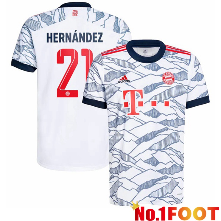 Bayern Munich (Hernández 21) Third Jersey White 2021/22