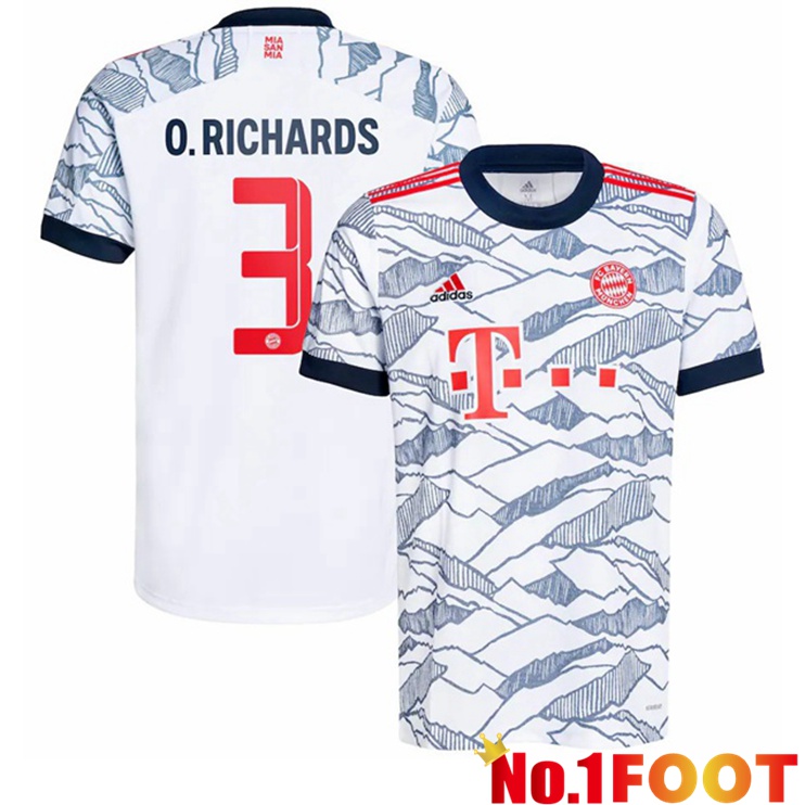 Bayern Munich (O. Richards 3) Third Jersey White 2021/22