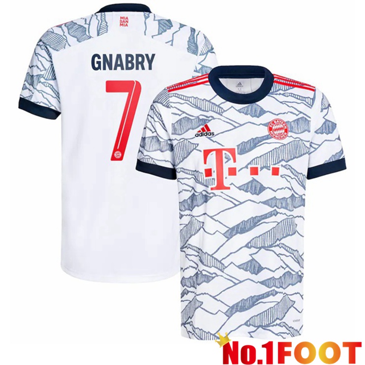 Bayern Munich (Gnabry 7) Third Jersey White 2021/22