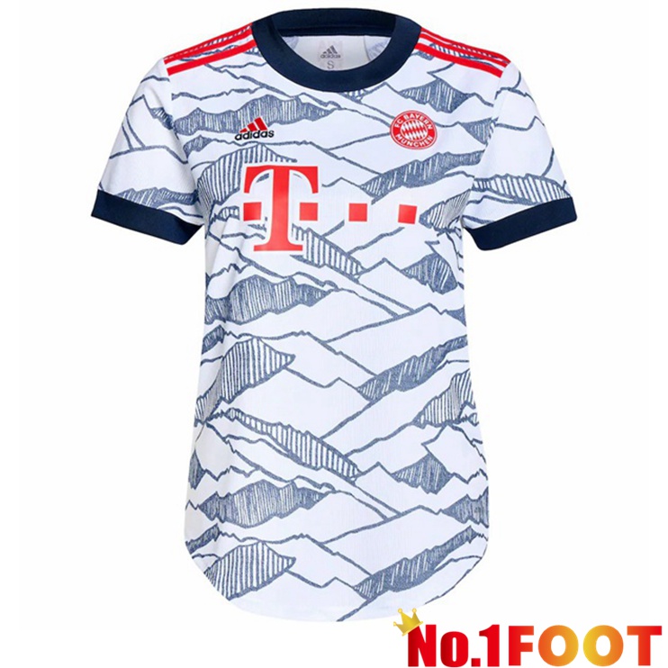 Bayern Munich Womens Third Jersey White 2021/22