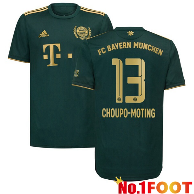 Bayern Munich (Choupo-Moting 13) Fourth Jersey Green 2021/22