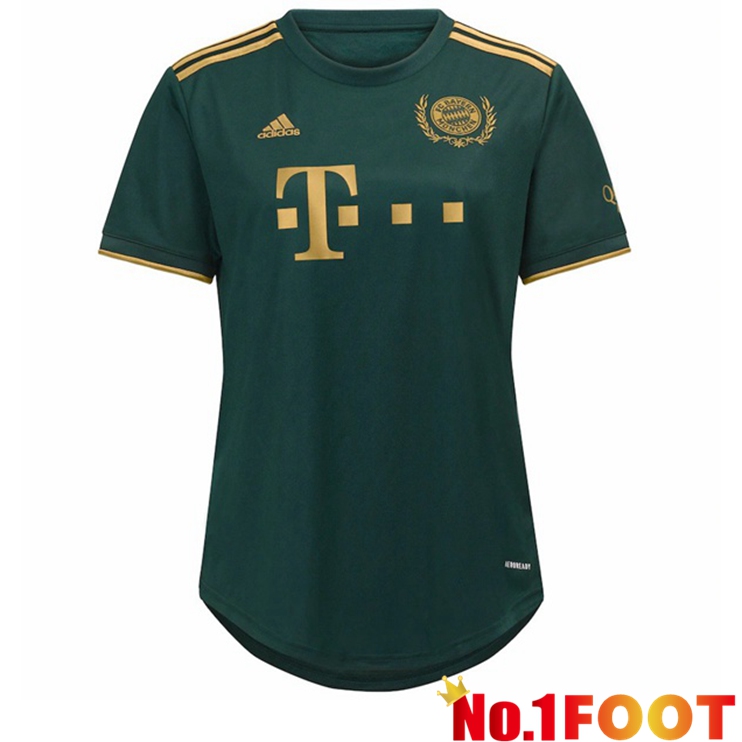 Bayern Munich Womens Fourth Jersey Green 2021/22