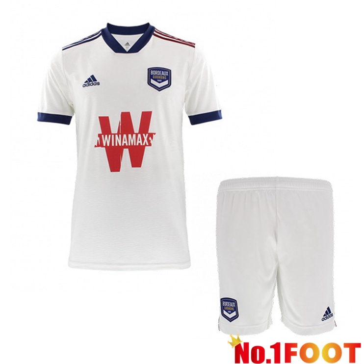 FC Girondins de Bordeaux Kids Away Jersey 21/22