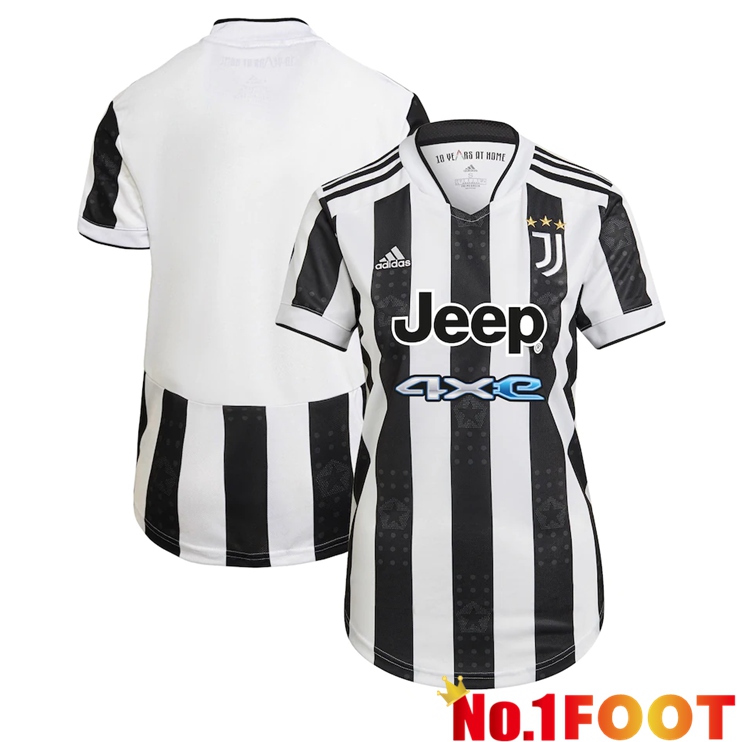 Juventus Womens Home Jersey Black/White 2021/2022